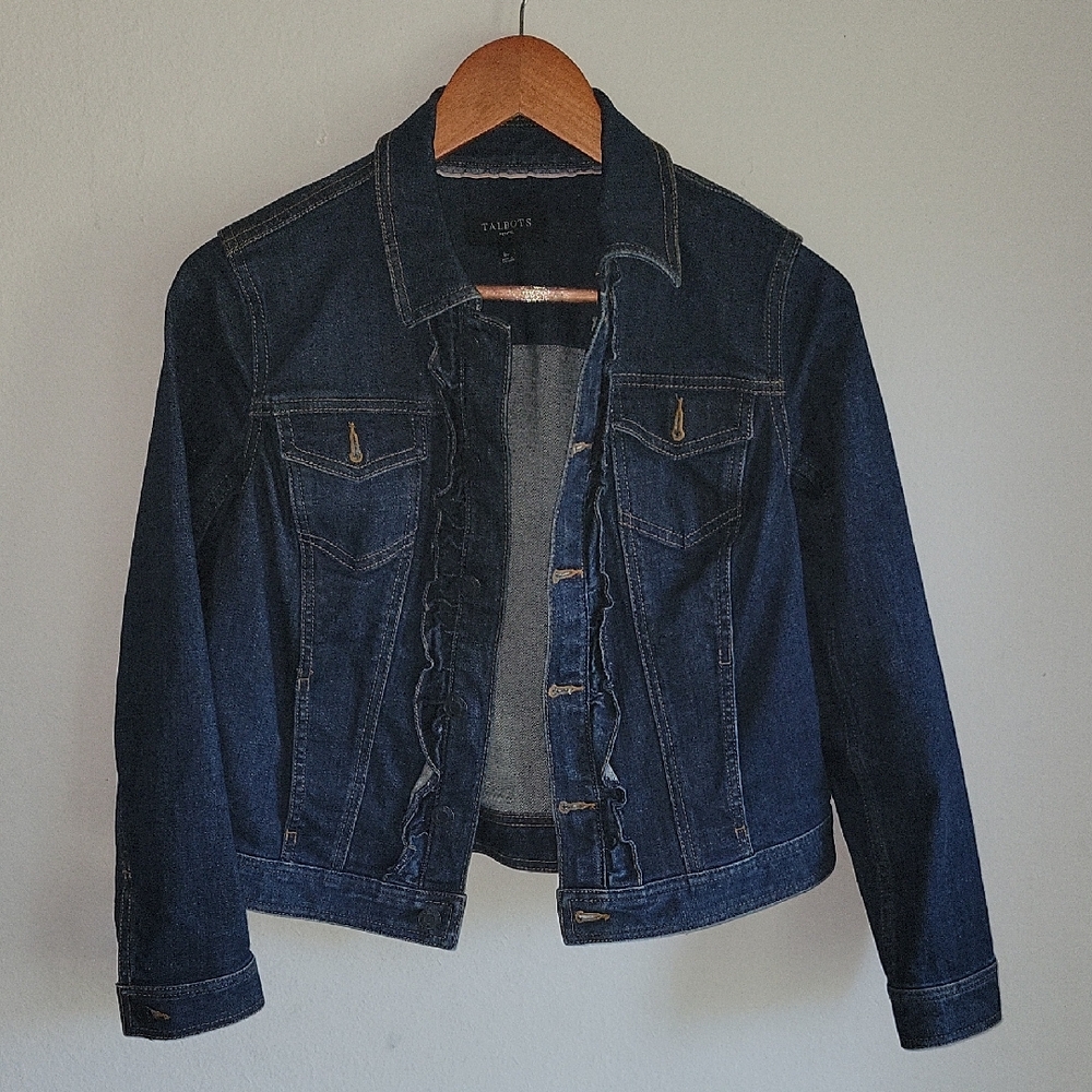 Talbots Jean Jacket Sp